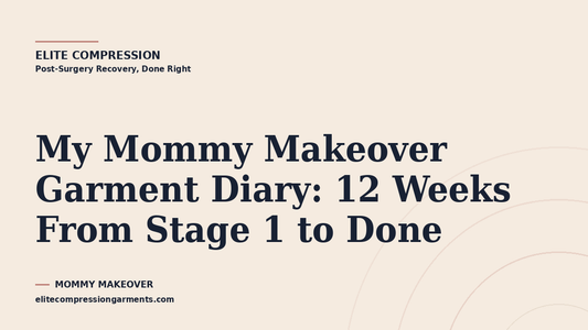 Elite Compression cover graphic for: My Mommy Makeover Garment Diary: 12 Weeks From Stage 1 to Done