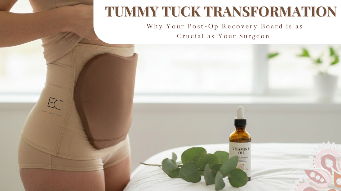 🛡️ Tummy Tuck Transformation: Why Your Post-Op Recovery Board is as Crucial as Your Surgeon