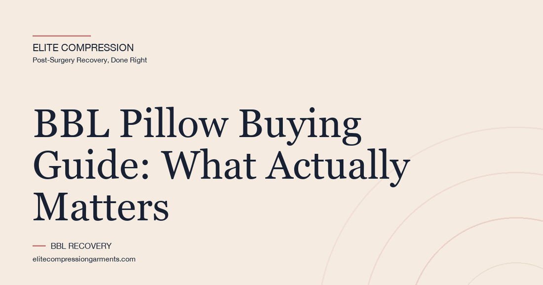 BBL Pillow Buying Guide: What Actually Matters
