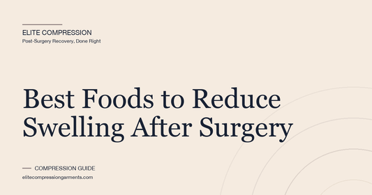 Best Foods to Reduce Swelling After Surgery