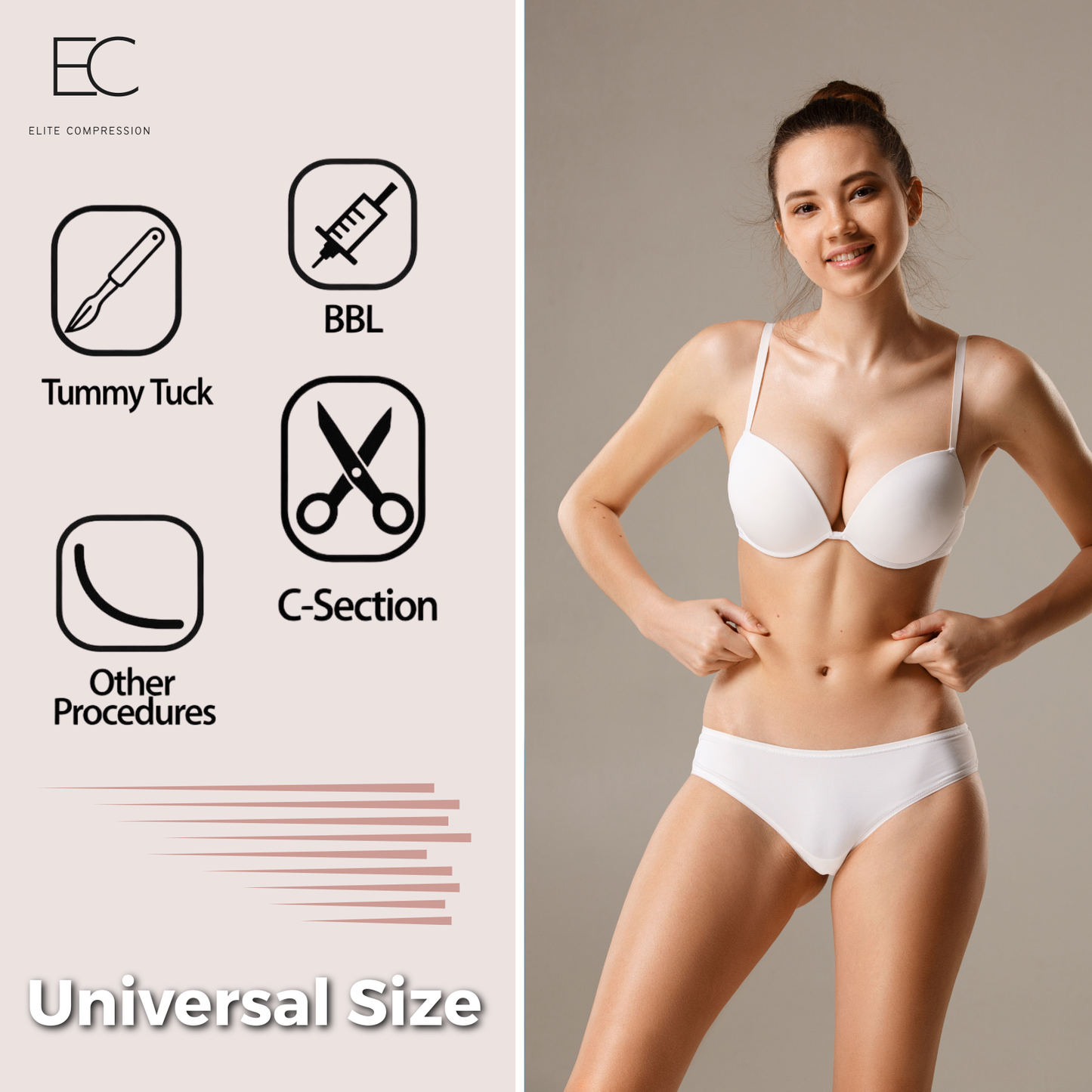 Elite Compression Post-Surgical Abdominal Recovery Board